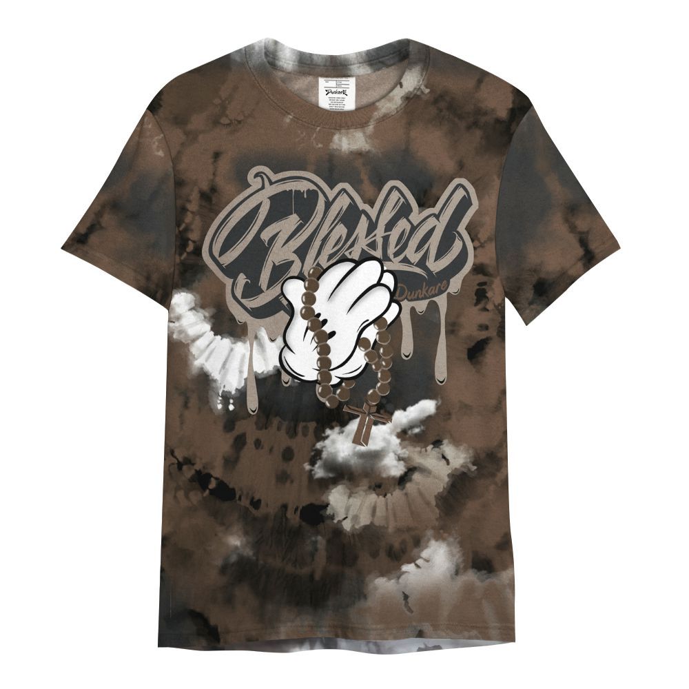 Shirt To Match Palomino 1s - God Blessed Tie Dye All Over Print