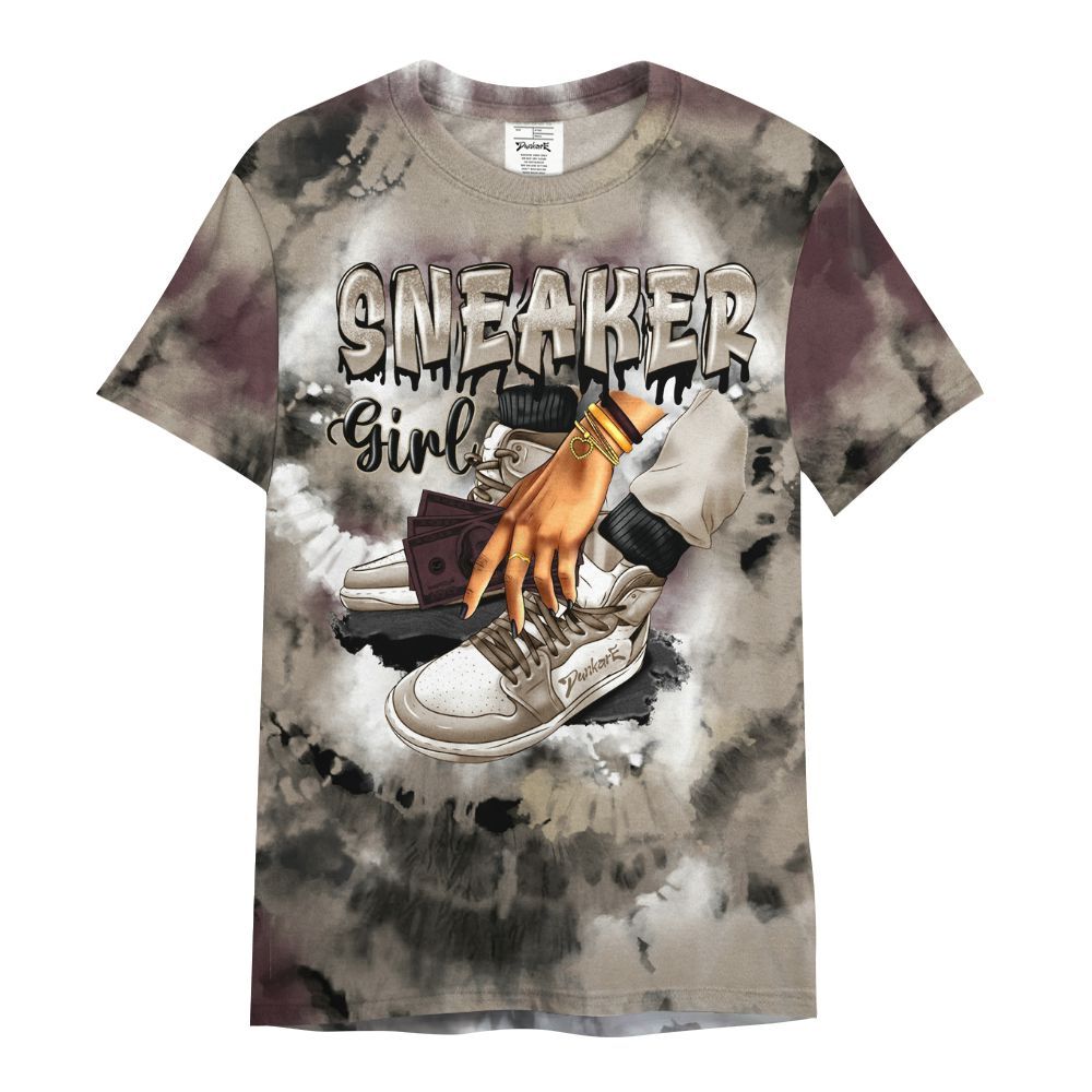 Shirt To Match AMM Retro Phantom 4s - SNEAKER Girl Money Drip Tie Dye All Over Print