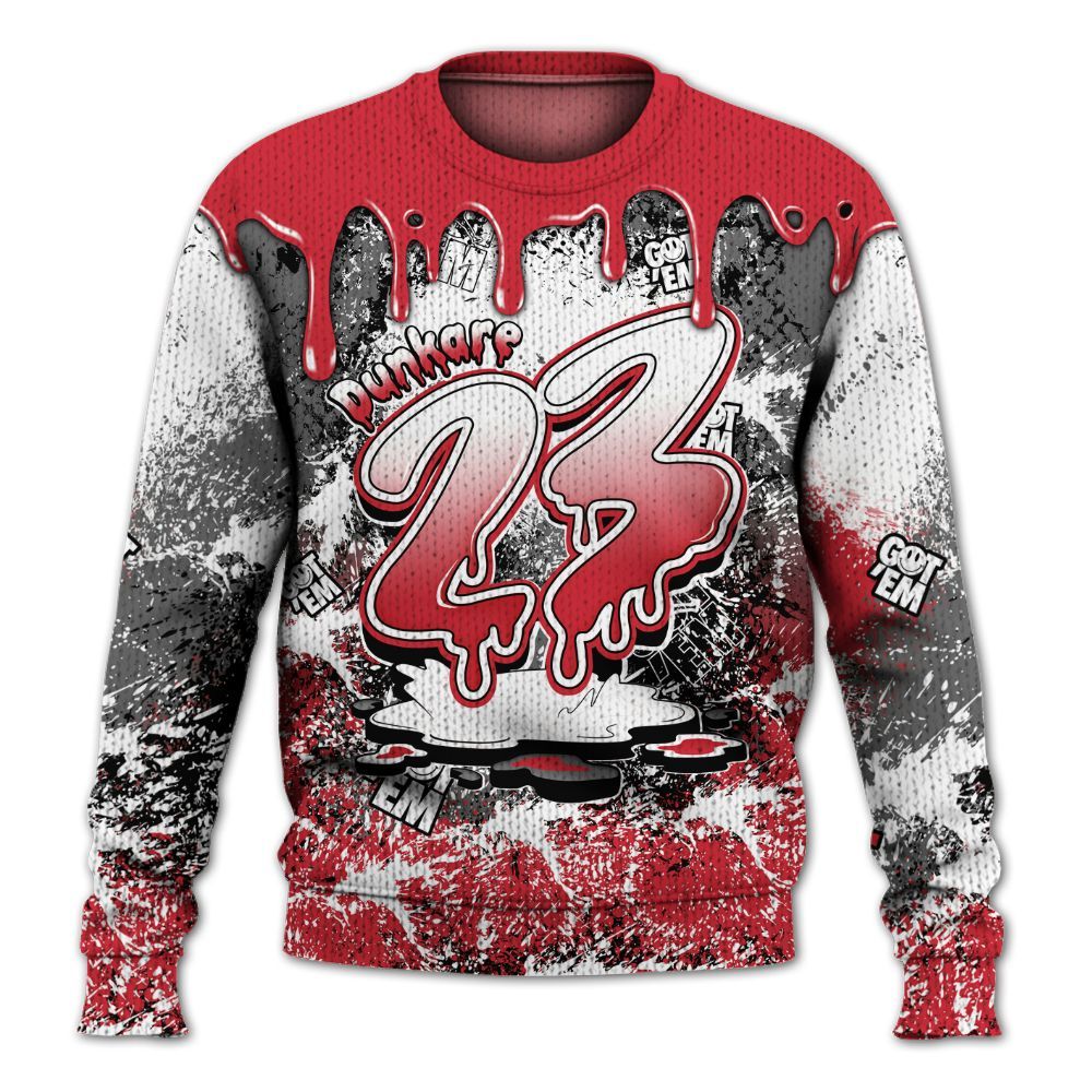 Sweater To Match Bunny 2025 8s - Dripping 23 Drip Graphic