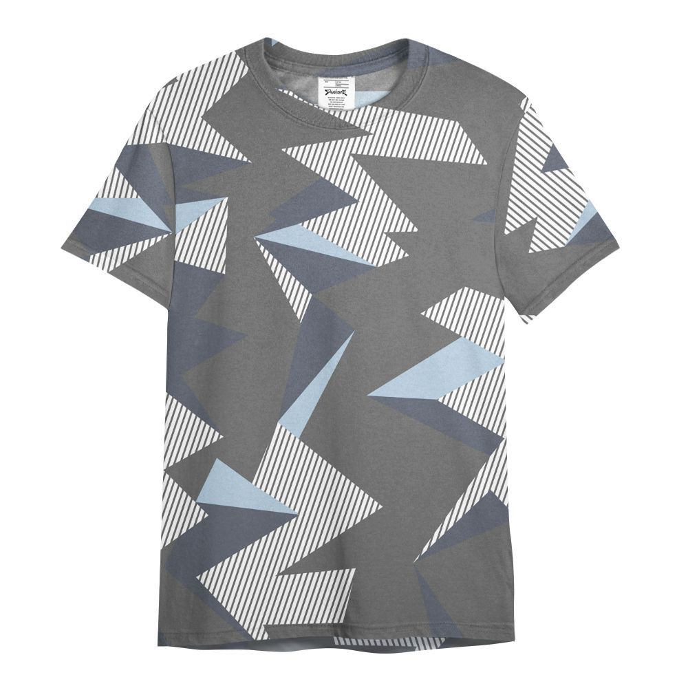 Shirt To Match Cool Grey 6s - Geometric Camouflage Pattern All Over Print