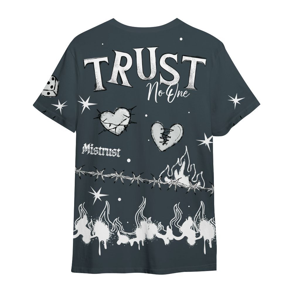 Shirt To Match Air Max Sunder Gore Tex Black - Trust No One Snake-Bite Doodle Crayon All Over Print