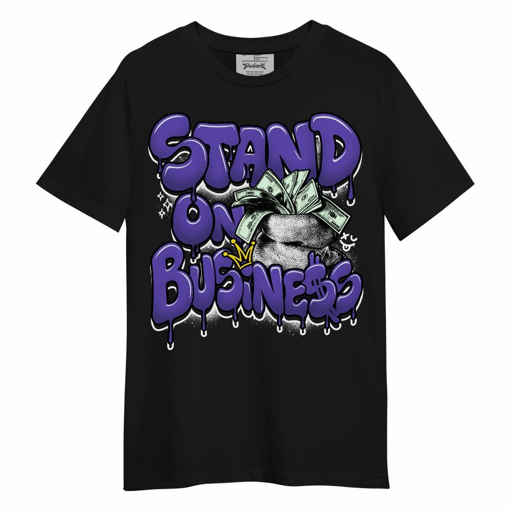 Shirt To Match Field Purple 12s - Stand Business Unisex Shirt