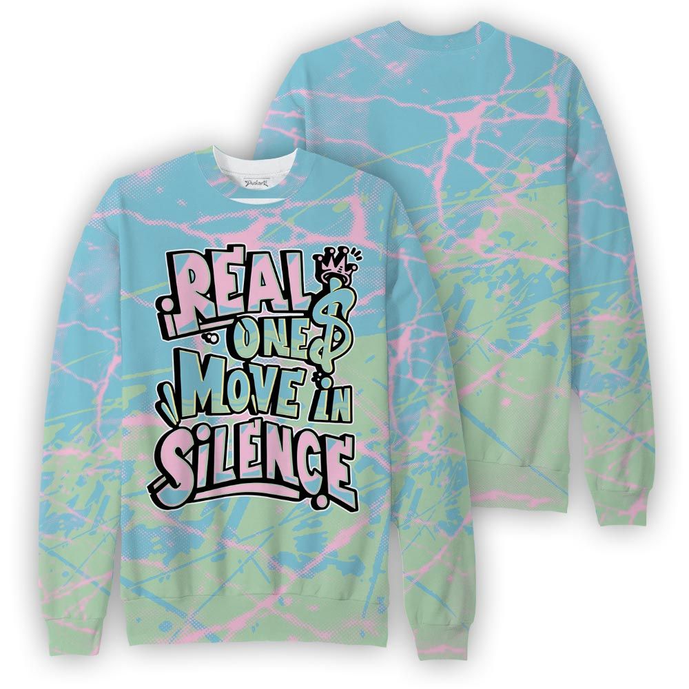 Sweatshirt To Match SB Dunk Low Visty Sweatshirt - Ones Move In Silence Graphic Profound Sweatshirt Unisex