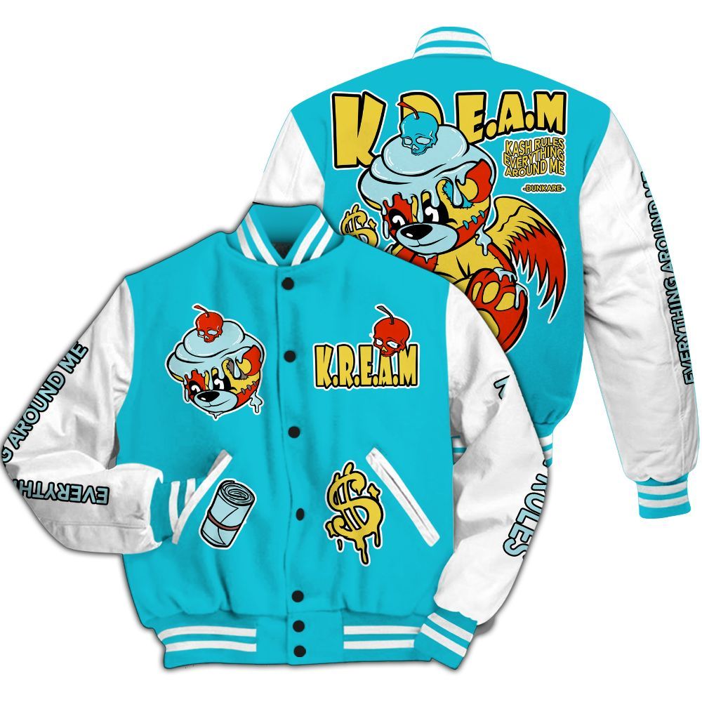 Varsity Jacket To Match Dunk Low KD 17 N7 - Loot Bear All Over Print