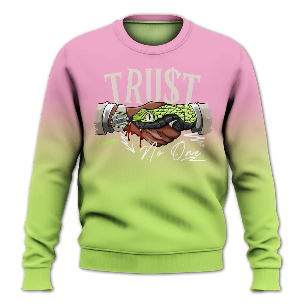 Sweatshirt To Match Jack Black Night Silver - Snake Trust No One Drip All Over Print