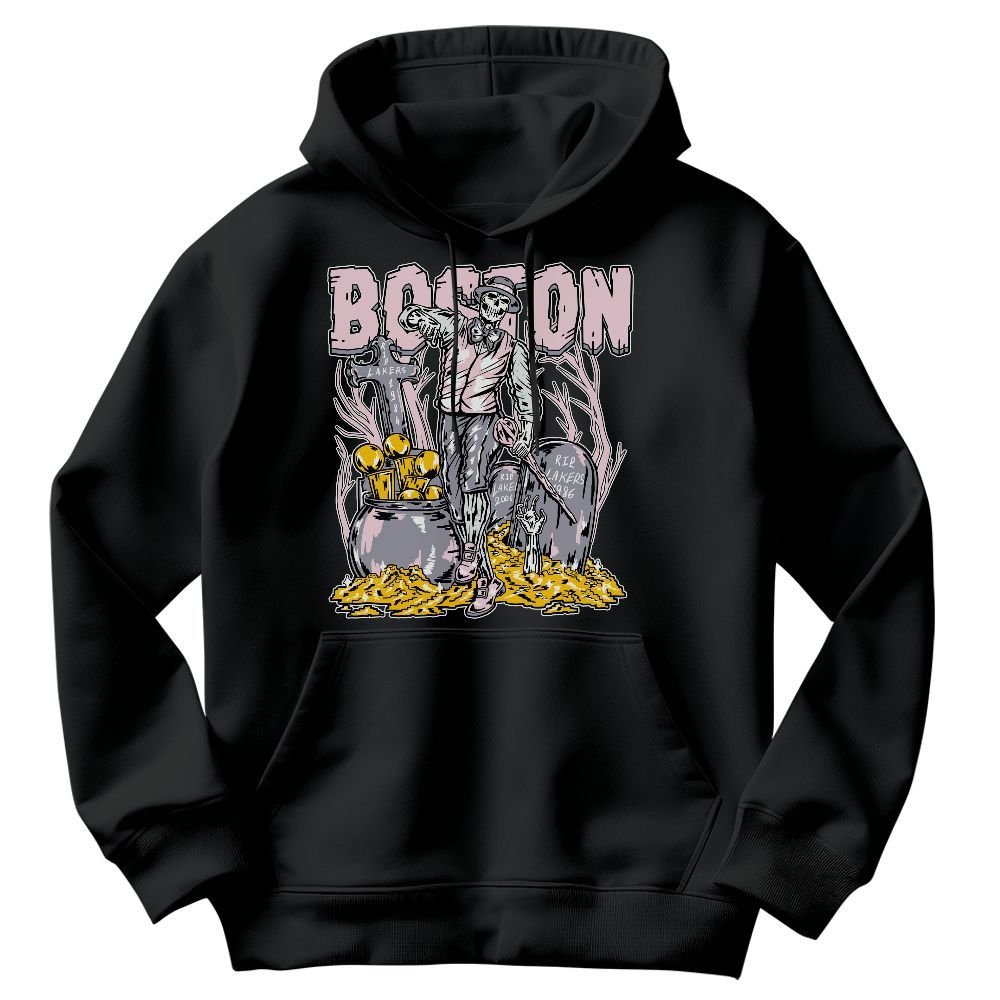 Sweatshirt To Match Retro Easter 5s - Goldrush Skeleton Graphic