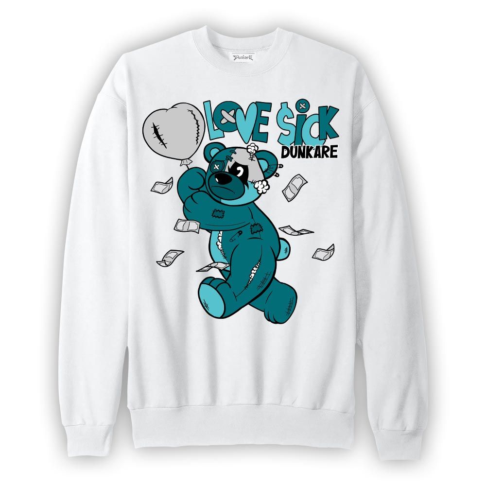 Sweatshirt To match Oxidized Green 4s Sweatshirt - Loves Sick Graphic