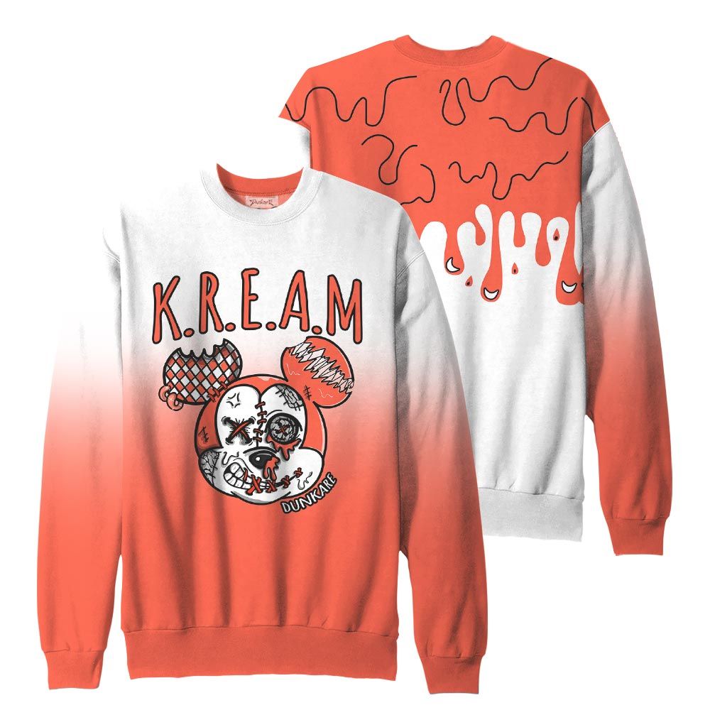 Sweatshirt To Match, Georgia Peach 3s Sweatshirt, Kream Dripping Sweatshirt Outfit 3 Cosmic Clay 903 NCT