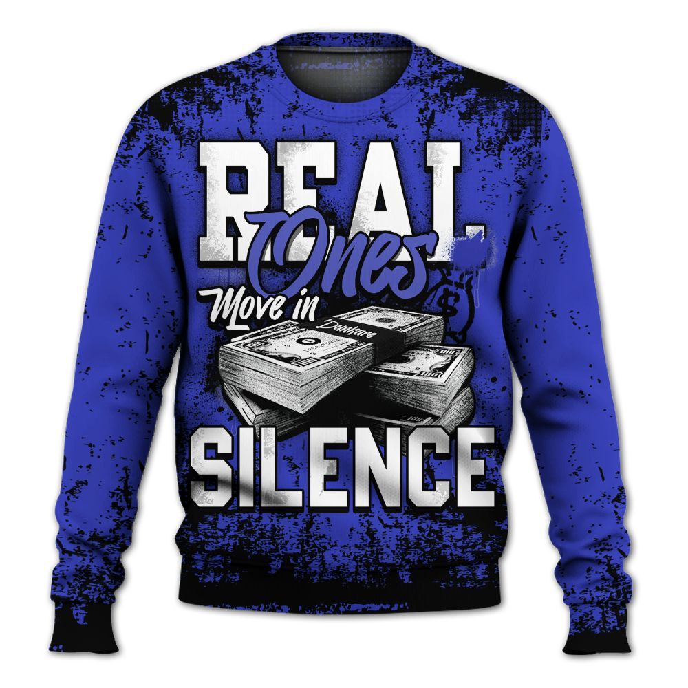 Sweatshirt To Match Retro Black Concord 12s - Move In Silence Money Street Retro All Over Print