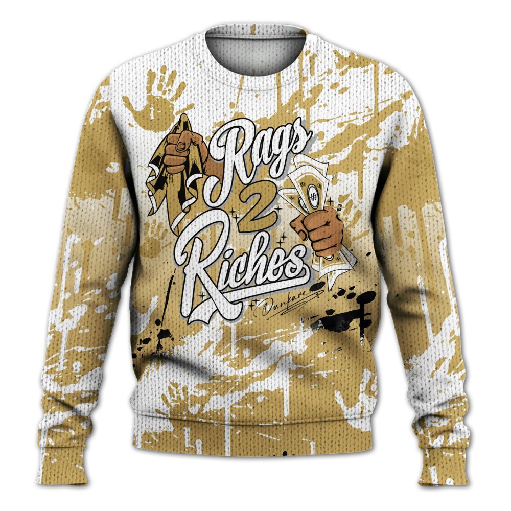 Knitted Sweater To Match Craft Paris 6s - Rag 2 Riches