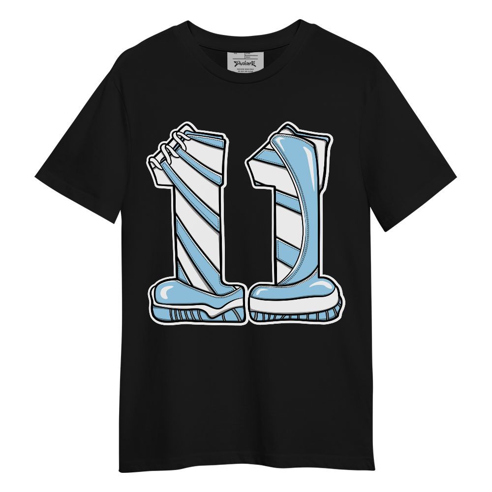 Shirt To Match Legend Blue 11s - Number JD 11s Unisex Shirt