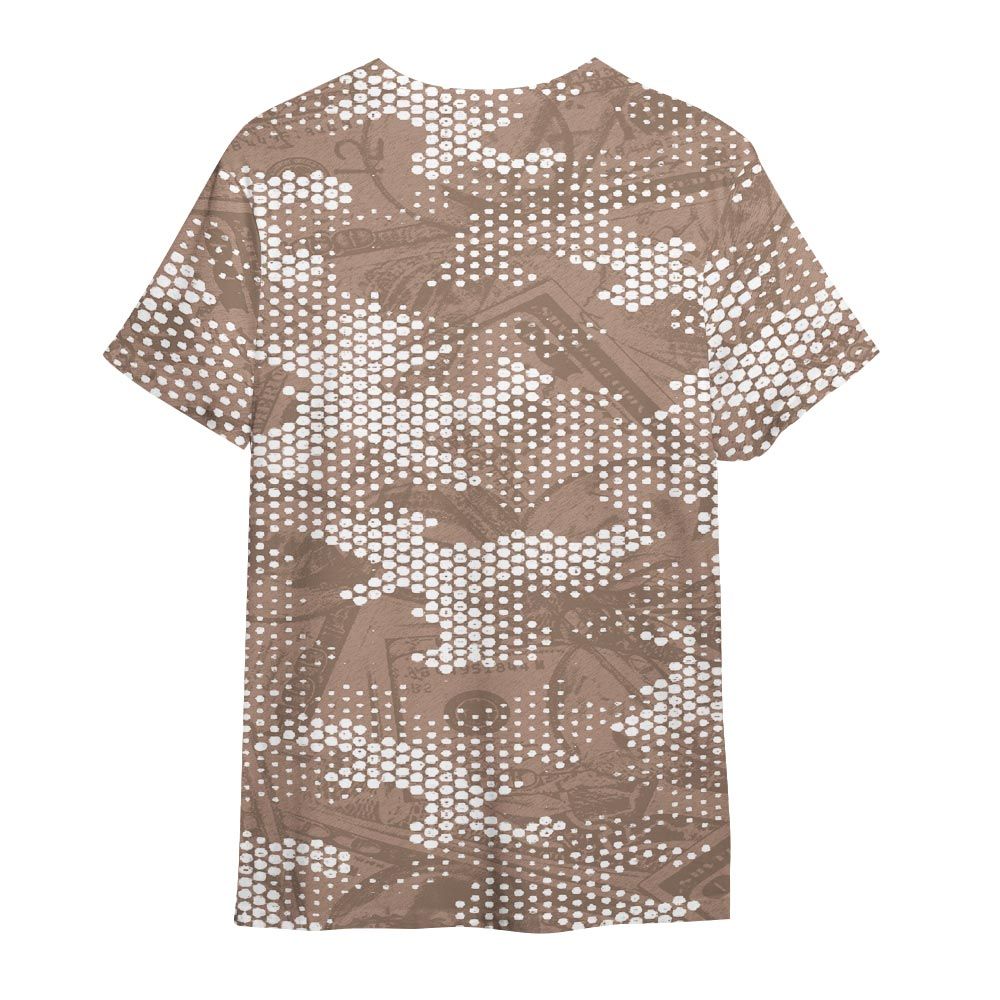 Shirt To Match OG Latte 1s - Money Talk Bear Banknotes Art Shirt Unisex