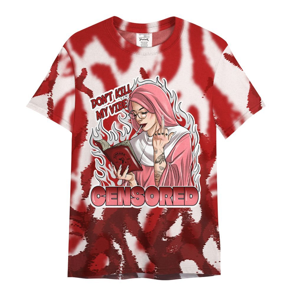 Shirt To Match Red Taxi 12s - Censoredz Burn All Over Print