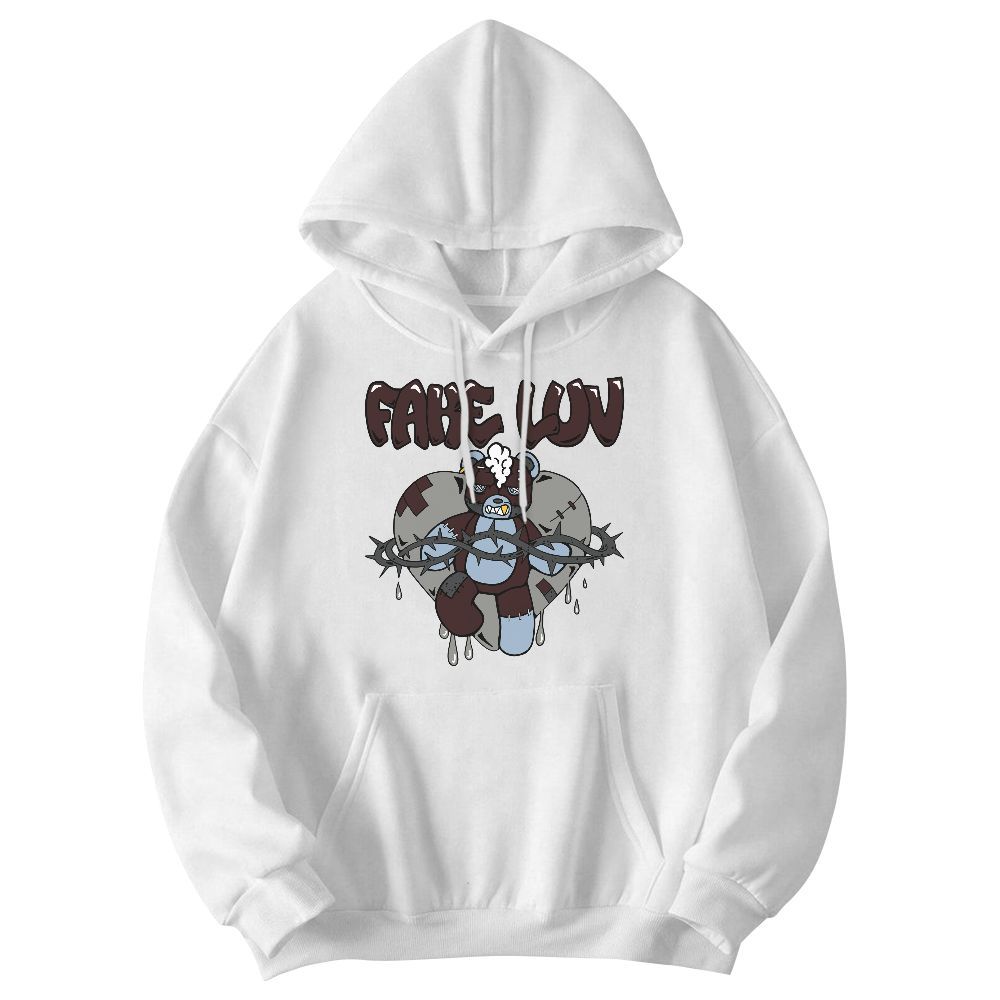 Sweatshirt To Match Burgundy 5s - False Romance Hugz Graphic