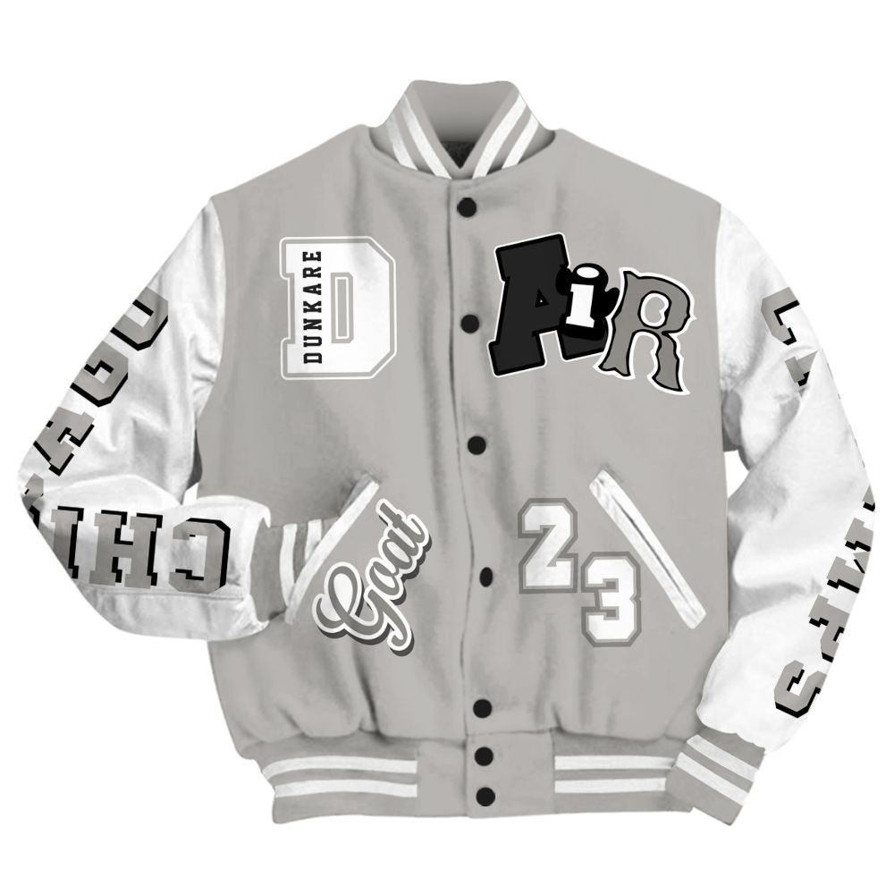 Varsity Jacket To Match Low OG Phantom 1s - AIR Number 23 GOAT All Over Print