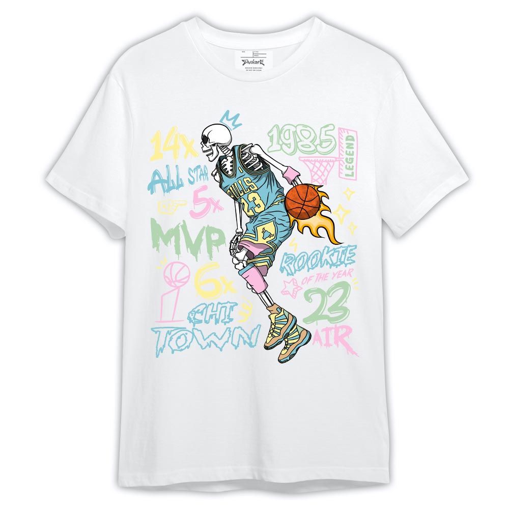 Shirt To Match SB Dunk Low Visty - 1985 Legend Skeleton Shirt Outfit