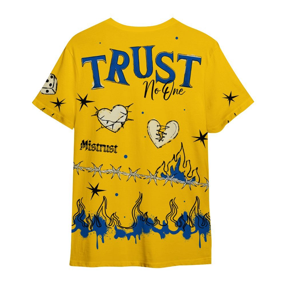 Shirt To Match High Laney 1s - Trust No One Snake-Bite Doodle Crayon All Over Print