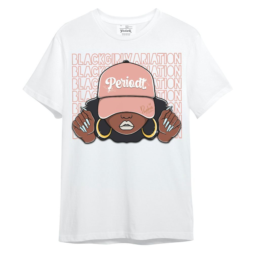 Shirt To Match Dunk Low Glacier Arctic - Black Girl Variation Unisex Shirt