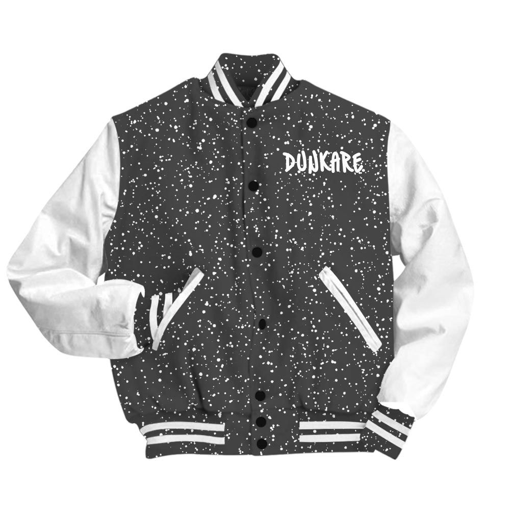 Varsity Jacket To Match Reverse Black White 6s - Raccool Raccoon Varsity Jacket Unisex