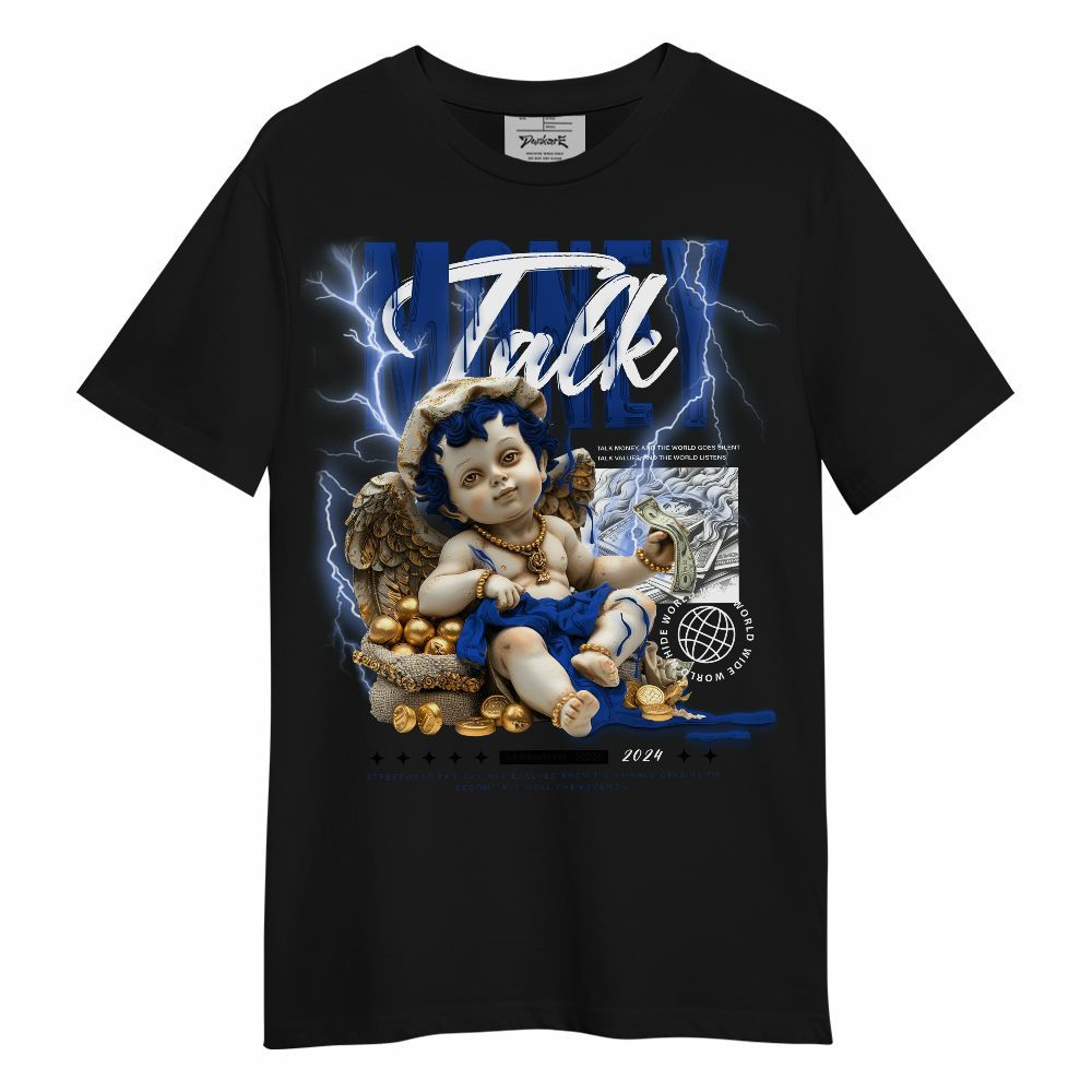 Shirt To Match Air Foamposite One Royal - Money Talk Angel Unisex Shirt