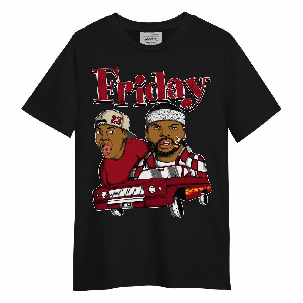 Shirt To Match 2025 High OG Cinnabar 1s - Friday Sneaker Graphic Unisex Shirt