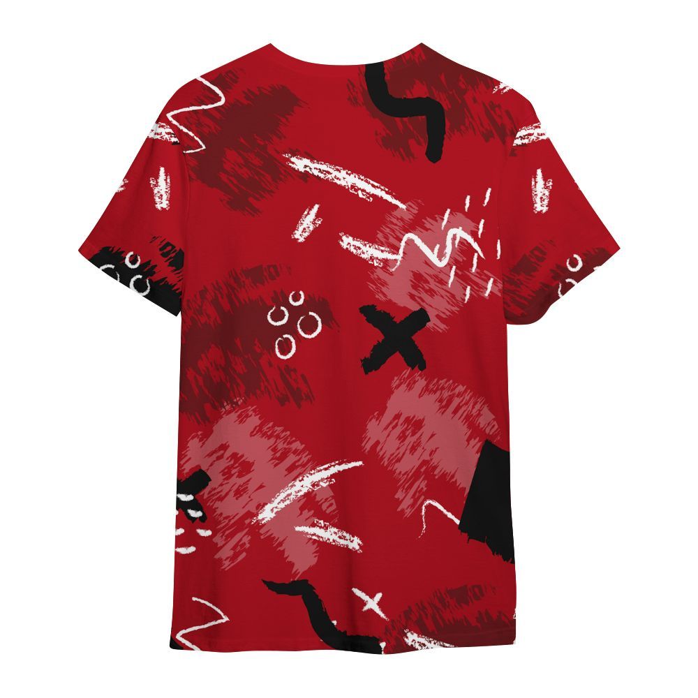 Shirt To Match Bred Velvet 11s - Hustle Grind Pray Retro All Over Print