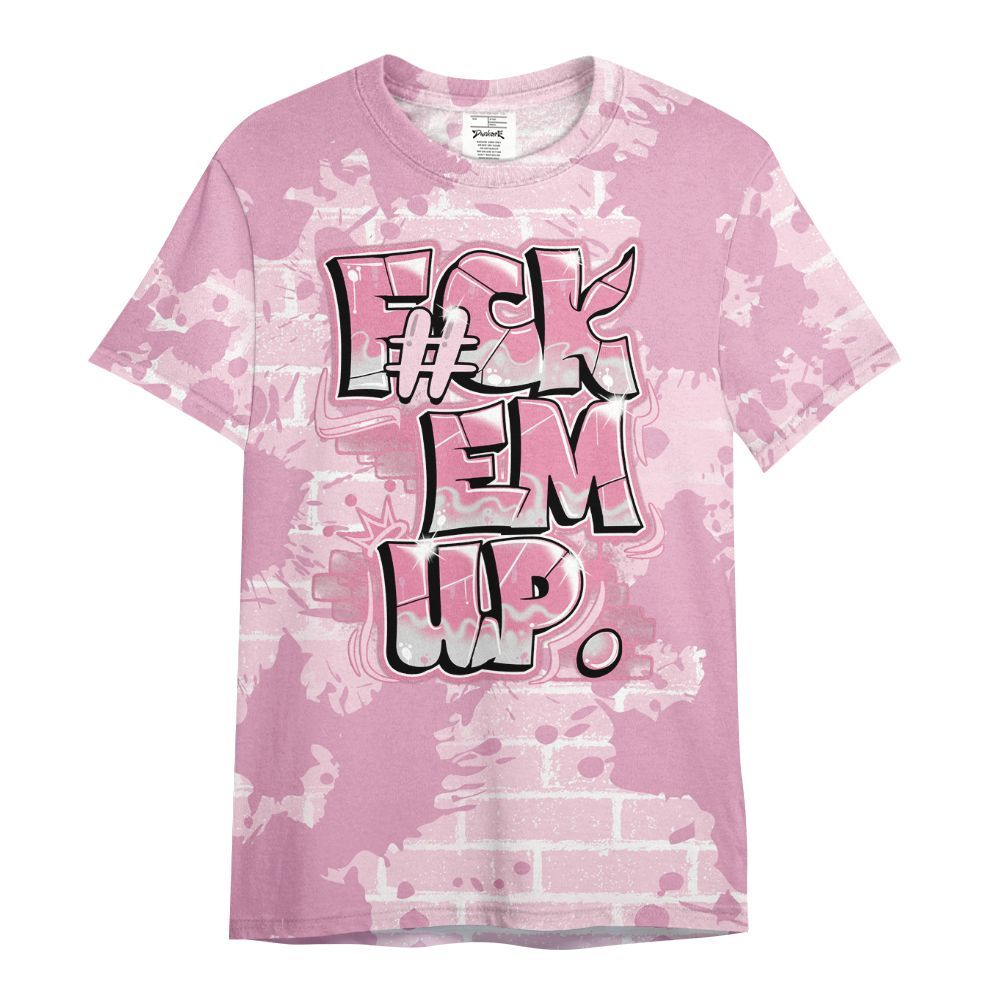 Shirt To Match Orchid 4s - F#ck Em Graphic Brick Art All Over Print
