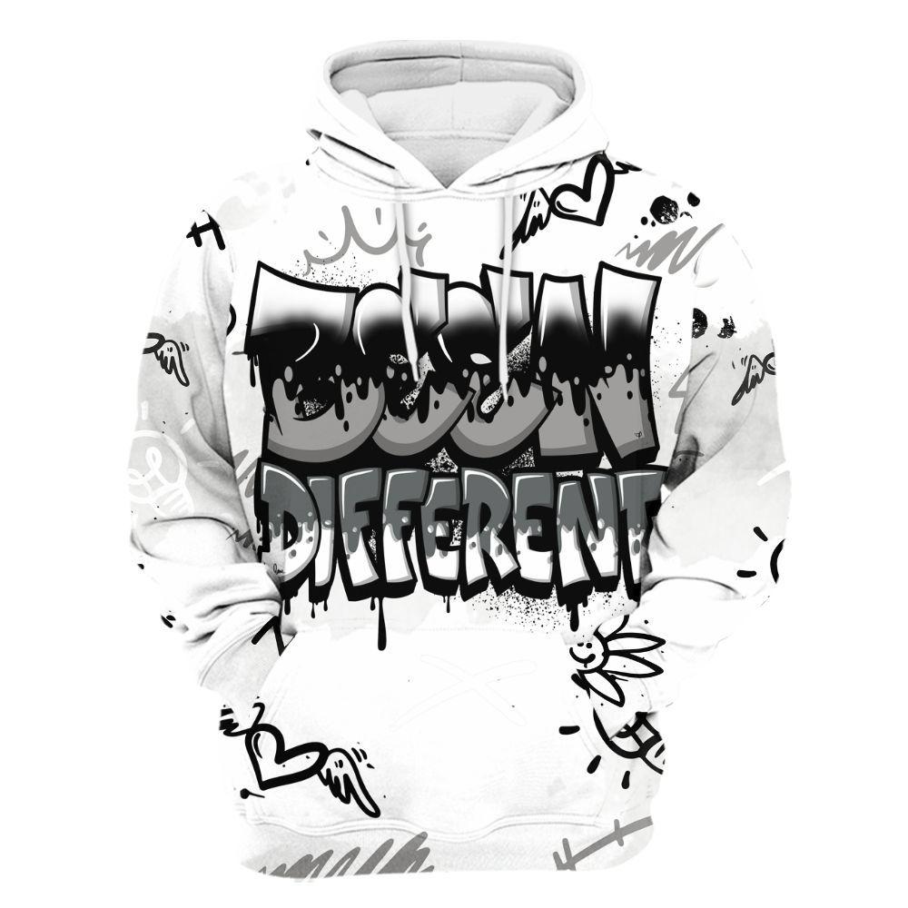 Hoodie To Match OG Steel Grey 10s - Drip Been Di2ferent All Over Print