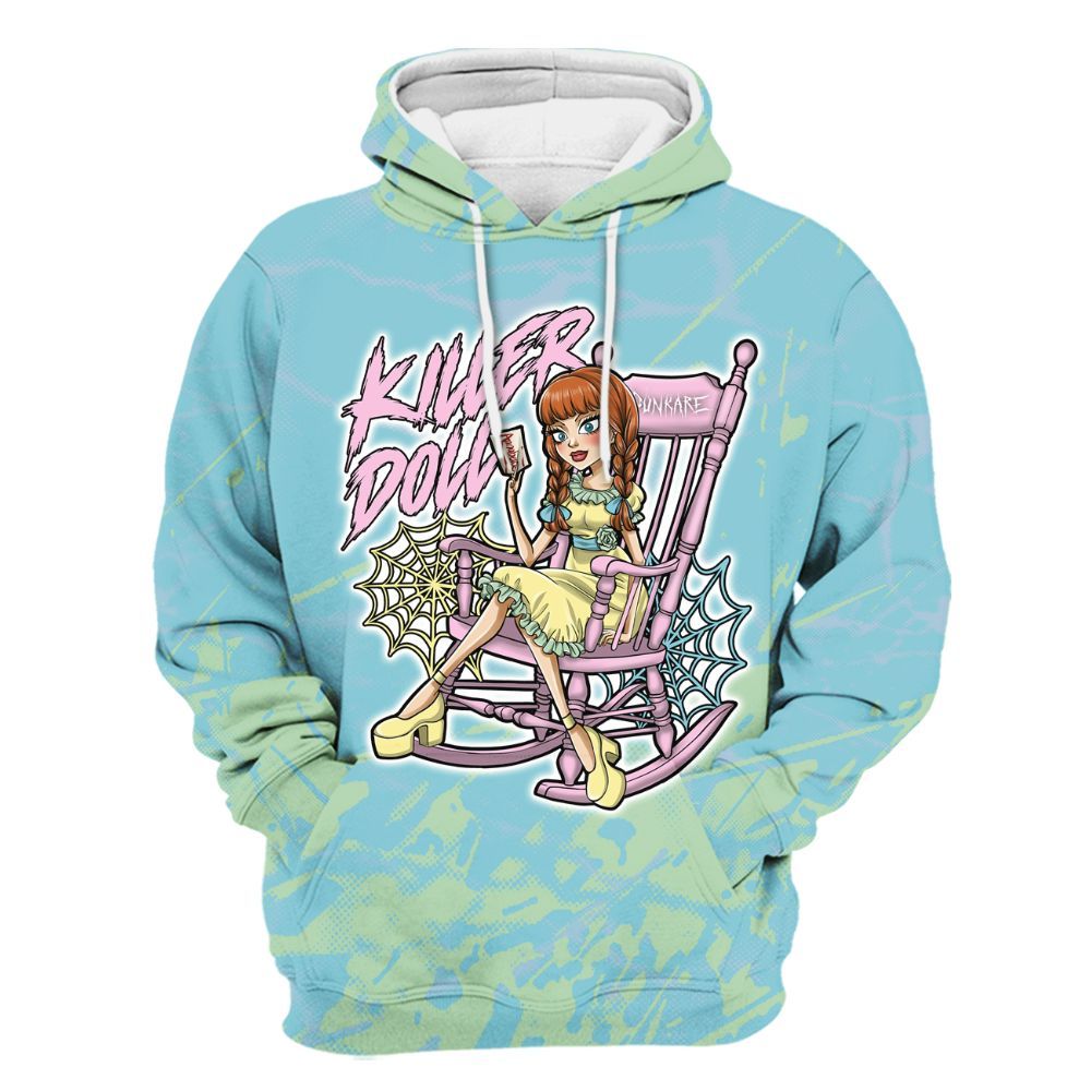 Hoodie To Match SB Dunk Low Visty - Killer Doll-A Halloween Profound All Over Print