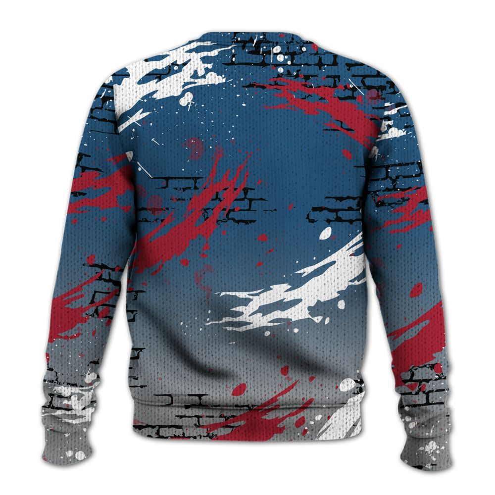 Knitted Sweater To Match Rare Air 3s - Values Of Loyalty Drip