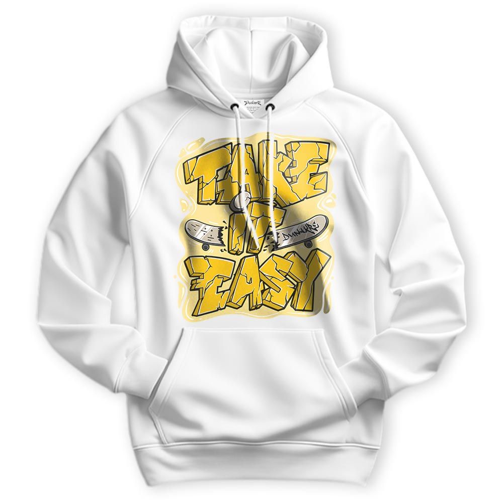 Sweatshirt To Match Vivid Sulfur 4s Hoodie - Take It Easy Graffiti Hoodie Unisex