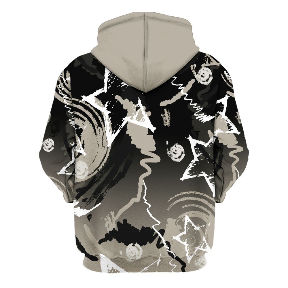 Hoodie To Match RM Light Bone 4s - Grind Shine Later Drip All Over Print