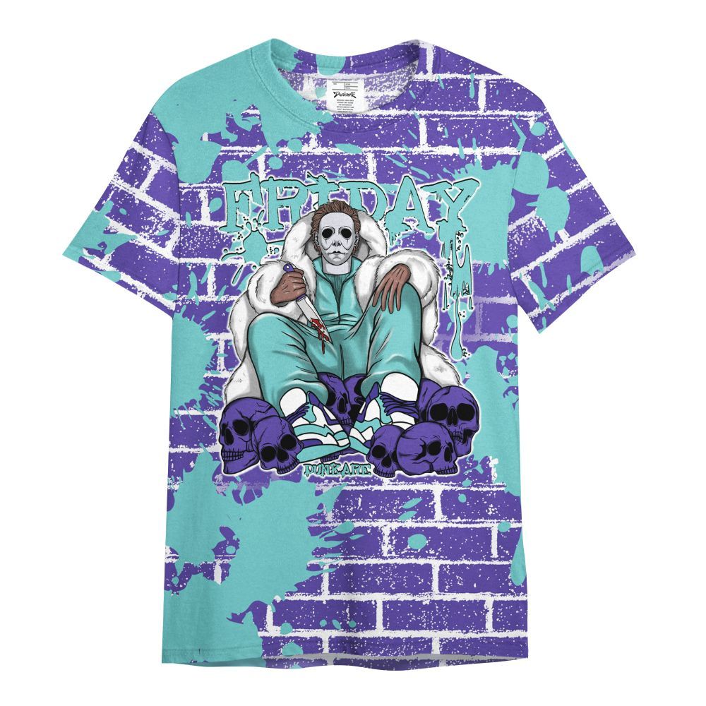 Shirt To Match Low Hornets 1s - Friday Brick All Over Print