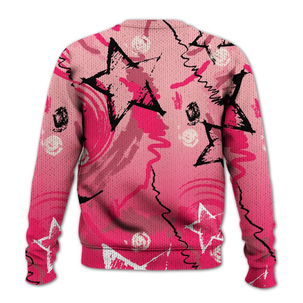 Sweater To Match A'One Hyper Pink Shirt, Grind Shine Later Drip Graphic