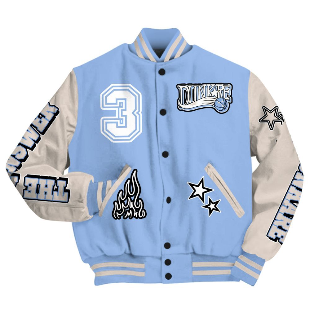 Varsity Jacket To Match Air Max 1 Royal Pulse - Allen Answer Skeleton All Over Print