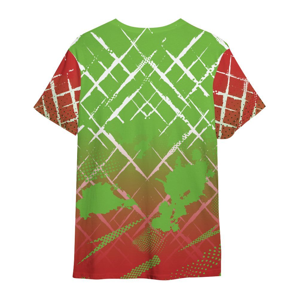 Dunkare Air Max Waffle SP Action Green Shirt, Halftone Stand Business Dripping All Over Print Unisex Shirt