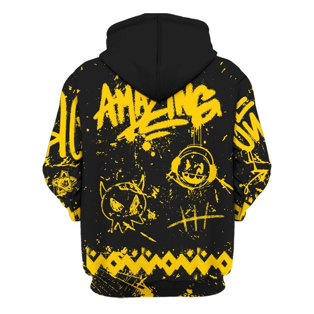 Hoodie To Match Corteiz Air Max 95 Tour Yellow 5s - Friday Sneaker Crayon All Over Print