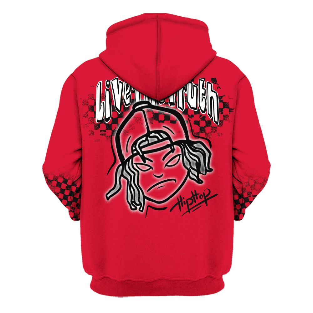 Hoodie To Match Air Max Sunder Gore Tex Fire Red - Feel Life Street Style All Over Print