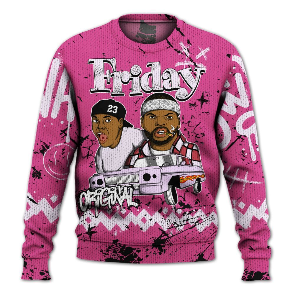 Knitted Sweater To Match KD 4 Aunt Pearl - Friday Sneaker Crayon