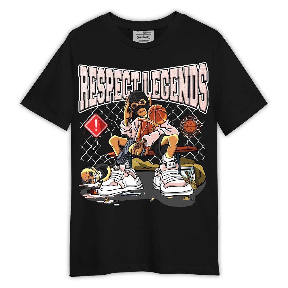 Shirt To Match Low Legend Pink 11s - Respect Legends Basketball Shirt Outfit 1005 TCD