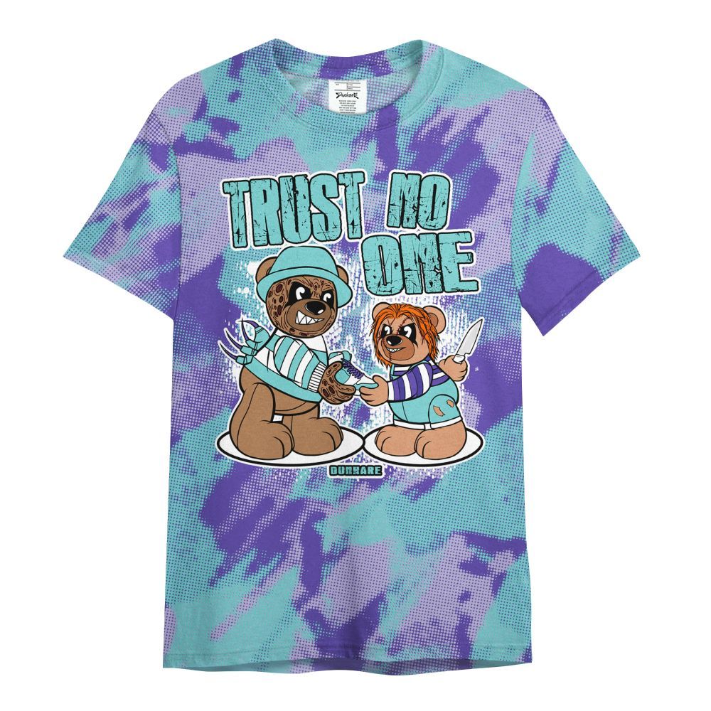 Shirt To Match Low Hornets 1s - Trust No One Bear Abstract Halftone All Over Print