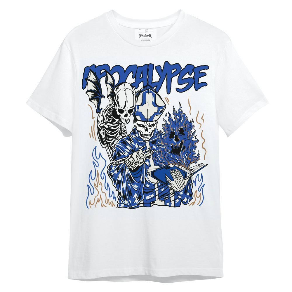 Shirt To Match Dunk High Racer Blue - Apocalypse Skeleton Unisex Shirt