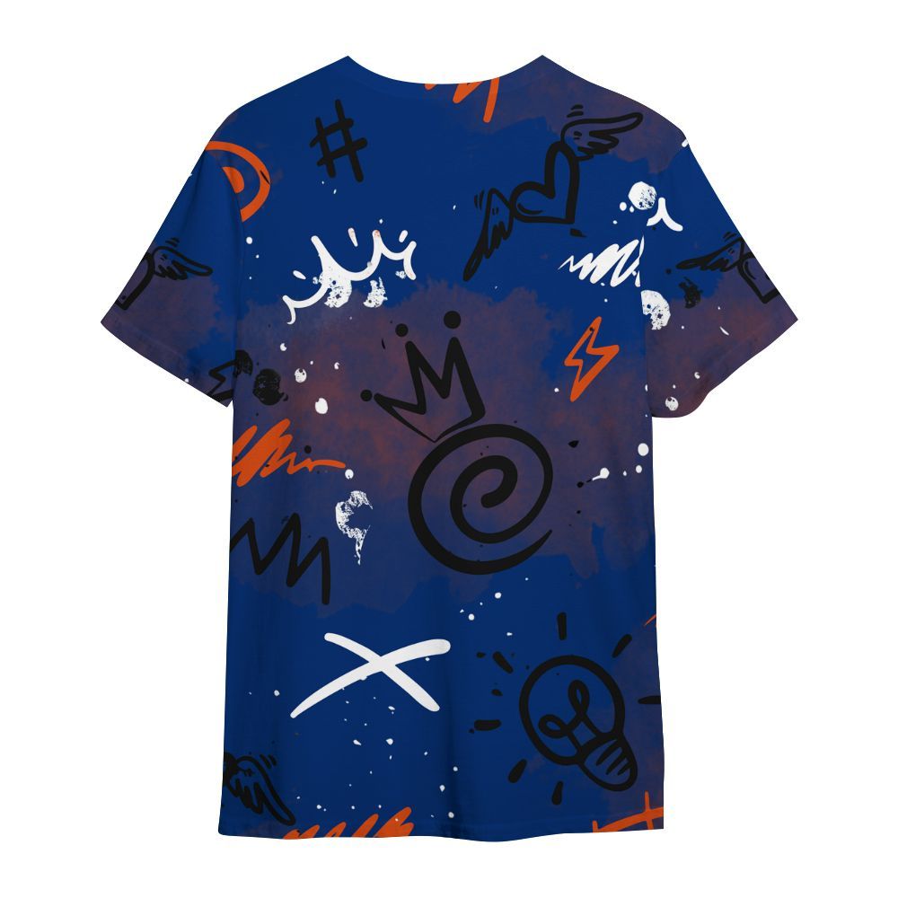 Shirt To Match Mid Knicks 1s - Drip Been Di2ferent All Over Print