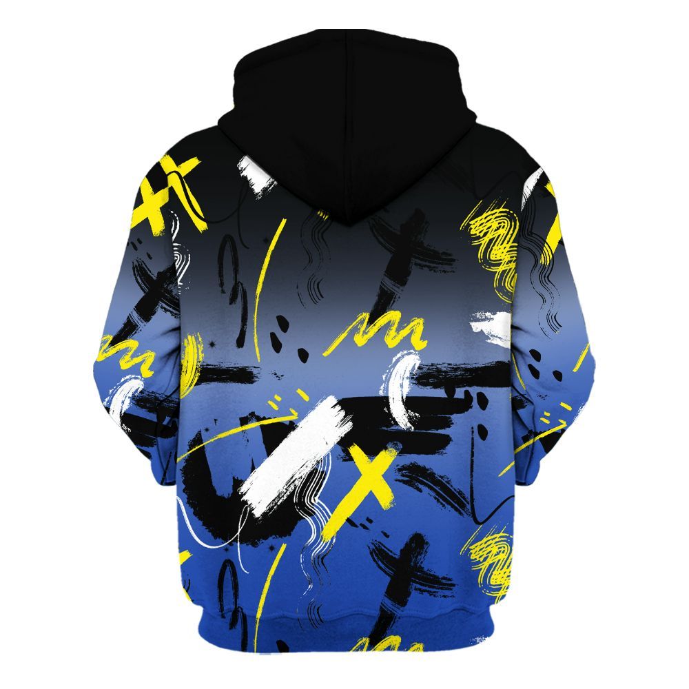 Hoodie To Match Laney 14s - Money Hustle Grind Pray All Over Print