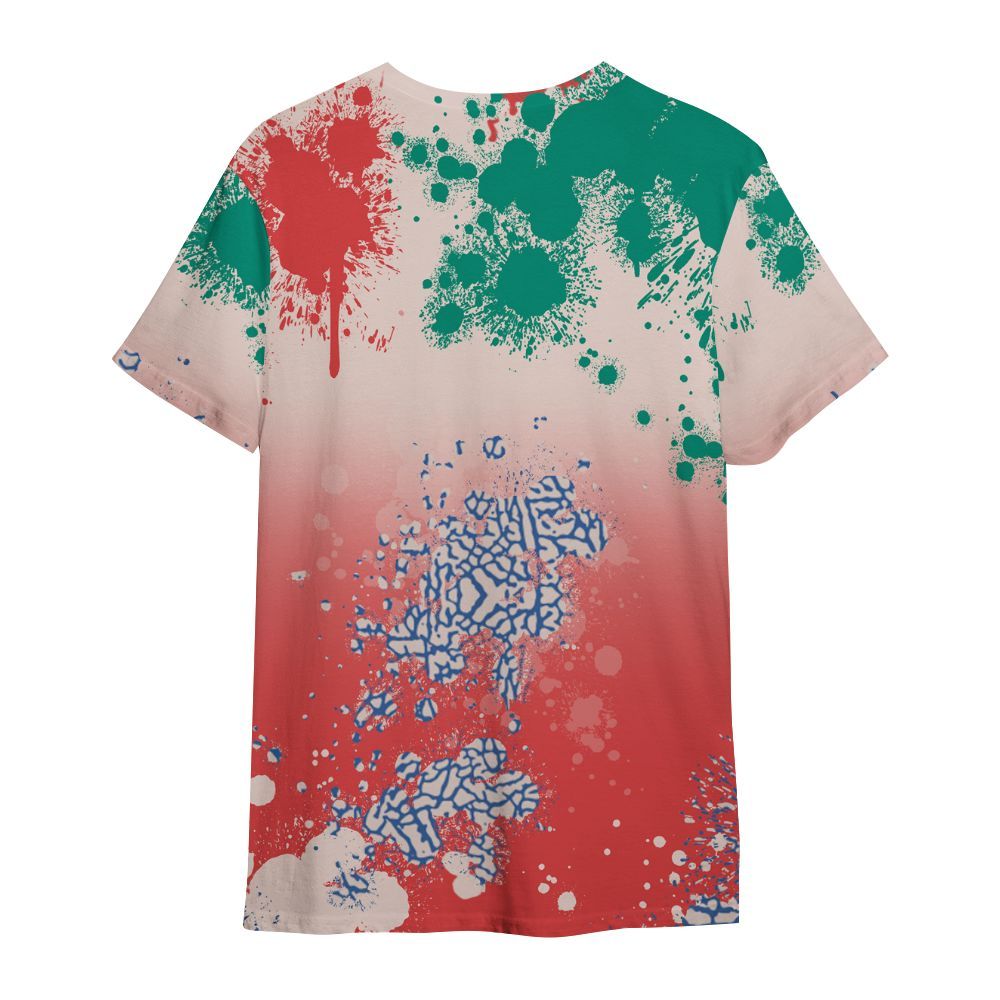Shirt To Match Retro Chalk & Track Red 3s - Trust No One Scary All Over Print