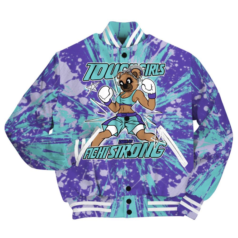 Varsity Jacket To Match Low Hornets 1s Shirt - Gritty Girls Bear Luxury All Over Print