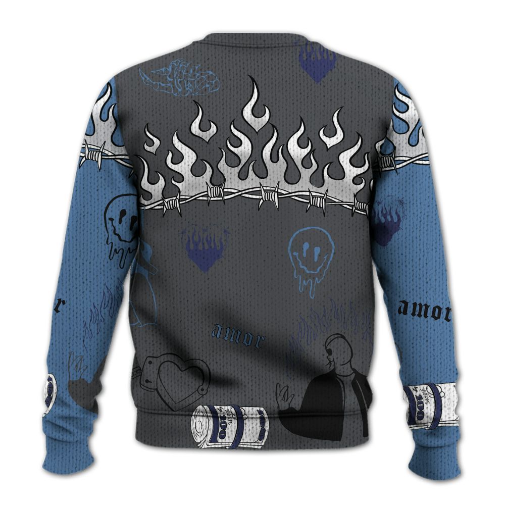 Knitted Sweater To Match Air Max 95 Stash - Snake Trust No One