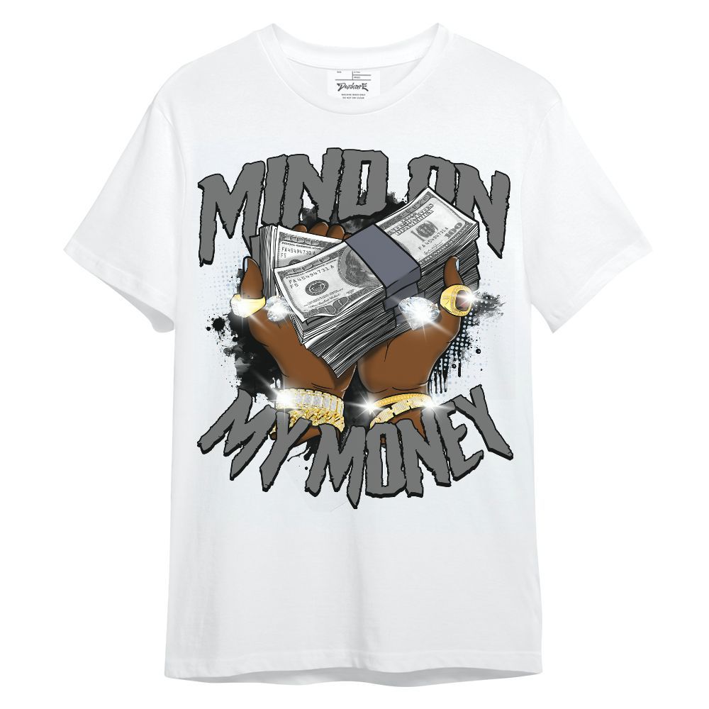 Shirt To Match Cool Grey 6s - Mind On My Money Graphic Unisex Shirt