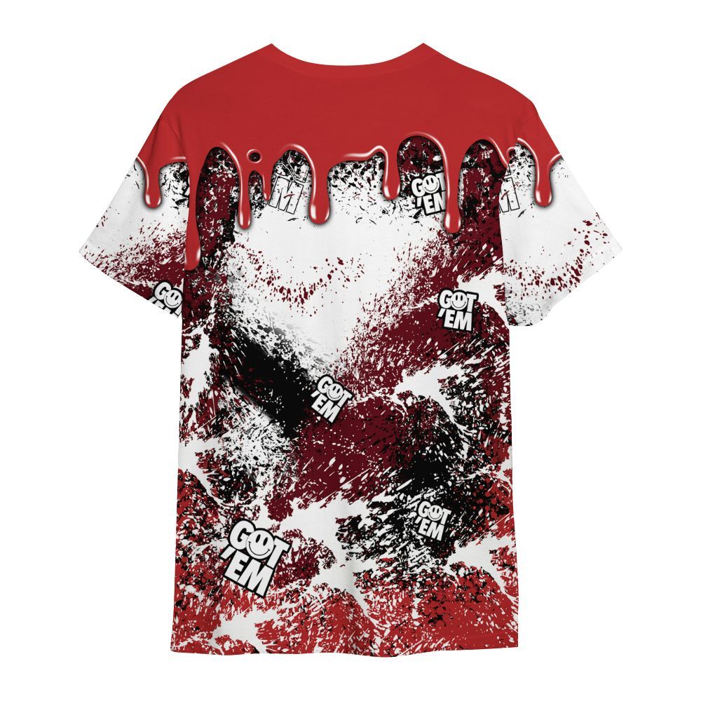 Shirt To Match Kobe 9 Elite Christmas - Dripping 23 Drip All Over Print