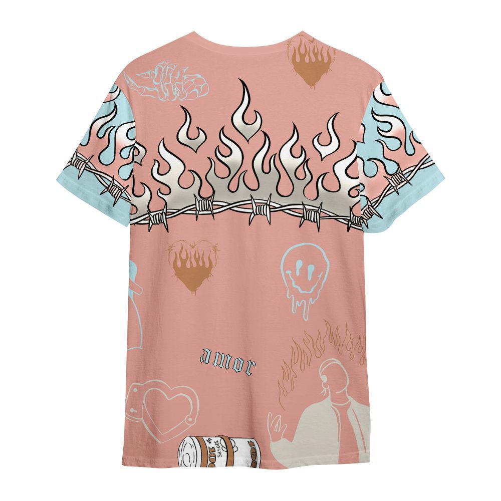 Shirt To Match Dunk Low Glacier Arctic - Snake Trust No One All Over Print